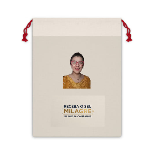 Saquinho de Presente Cristão – "Receba o Seu Milagre"