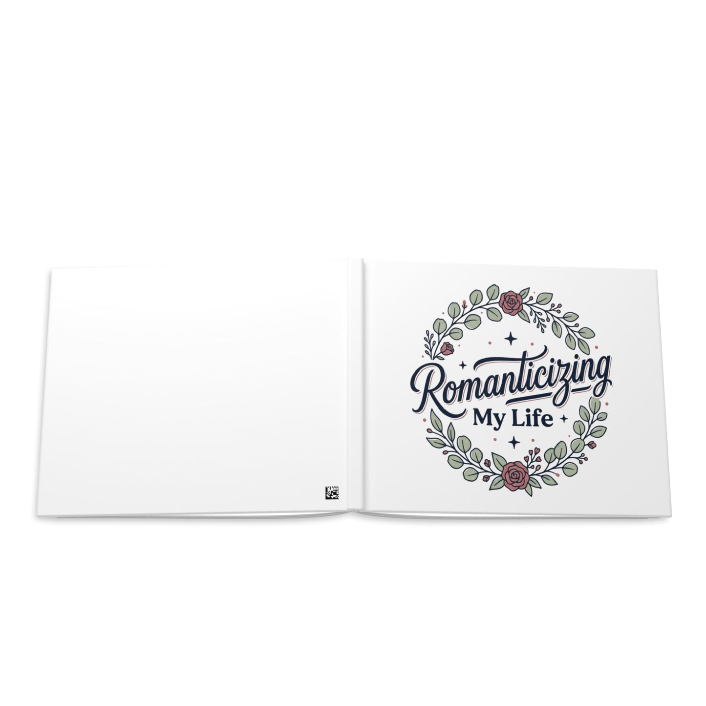 Hardcover Photo Book — "Romanticizing My Life" Floral Keepsake