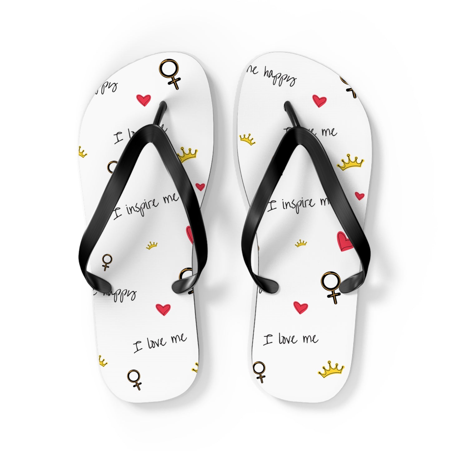 Positive Vibes Women's Flip Flops
