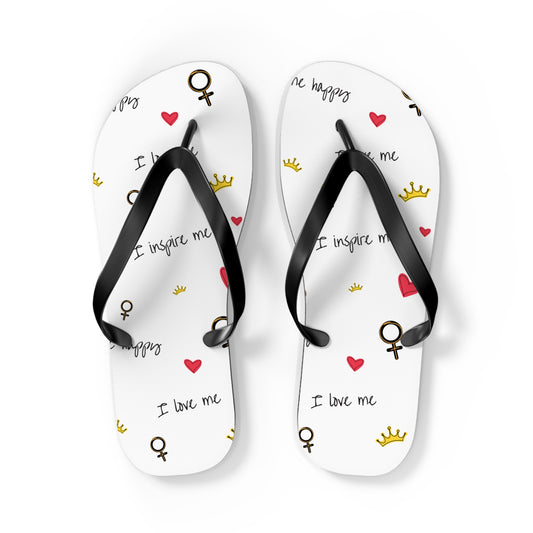 Positive Vibes Women's Flip Flops