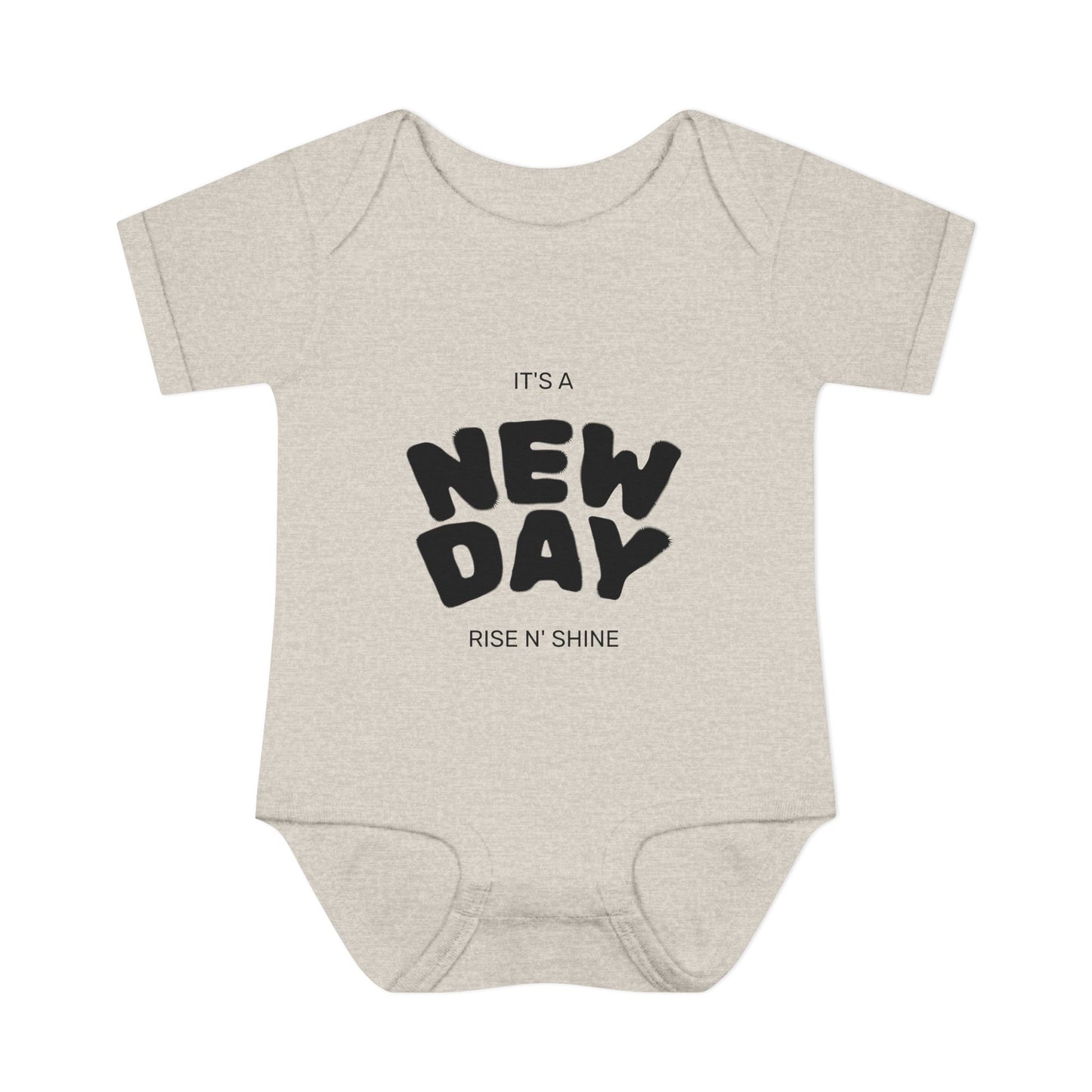 Infant Bodysuit "It's a New Day — Rise N' Shine" Baby Onesie