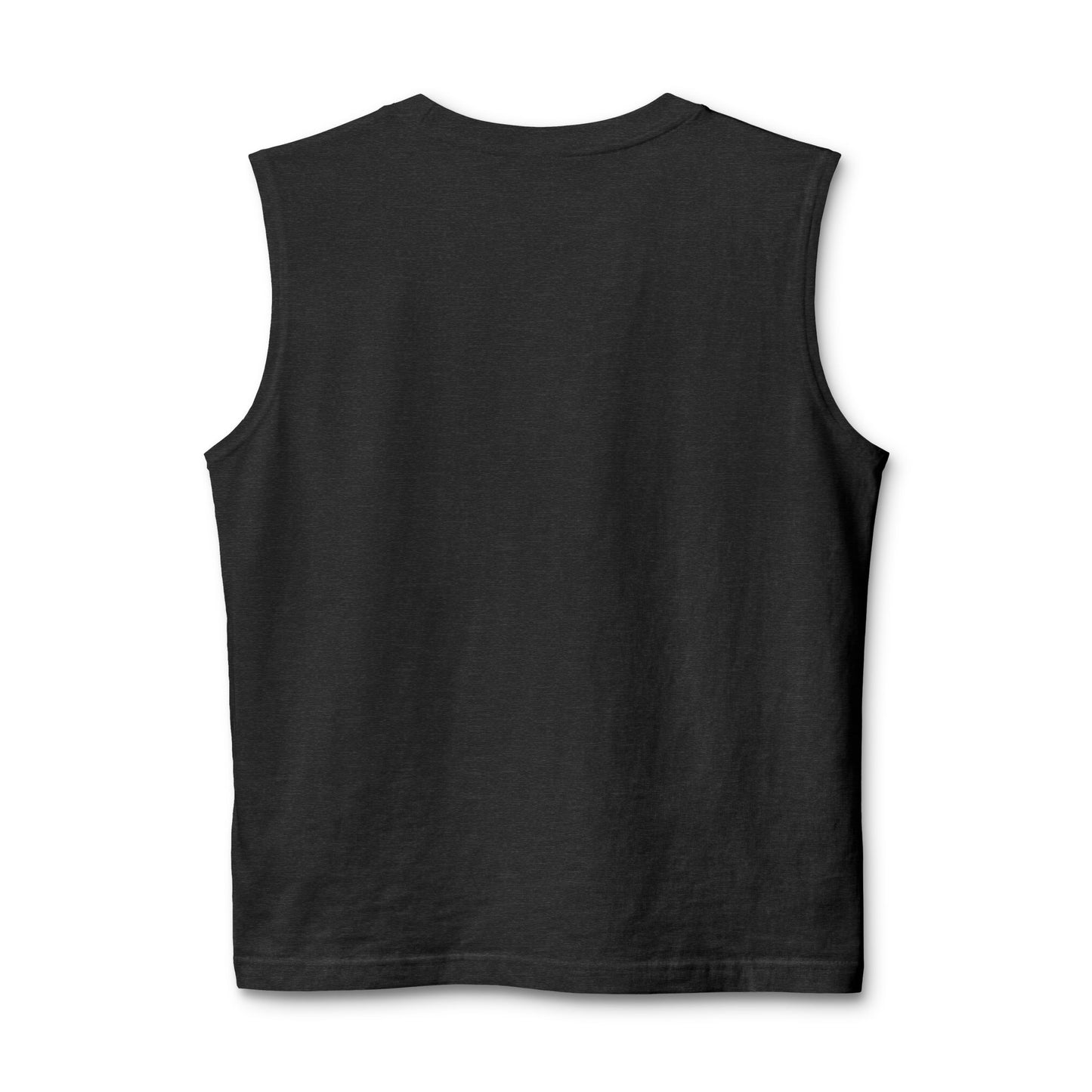 Palm Sunset Muscle Tank — Retro Beach Graphic Tank Top
