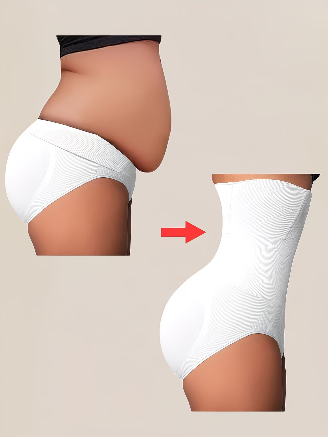 SculptEase™ High-Waisted Seamless Shaping Panties | Tummy Control & Hip Lift Everyday Shapewear