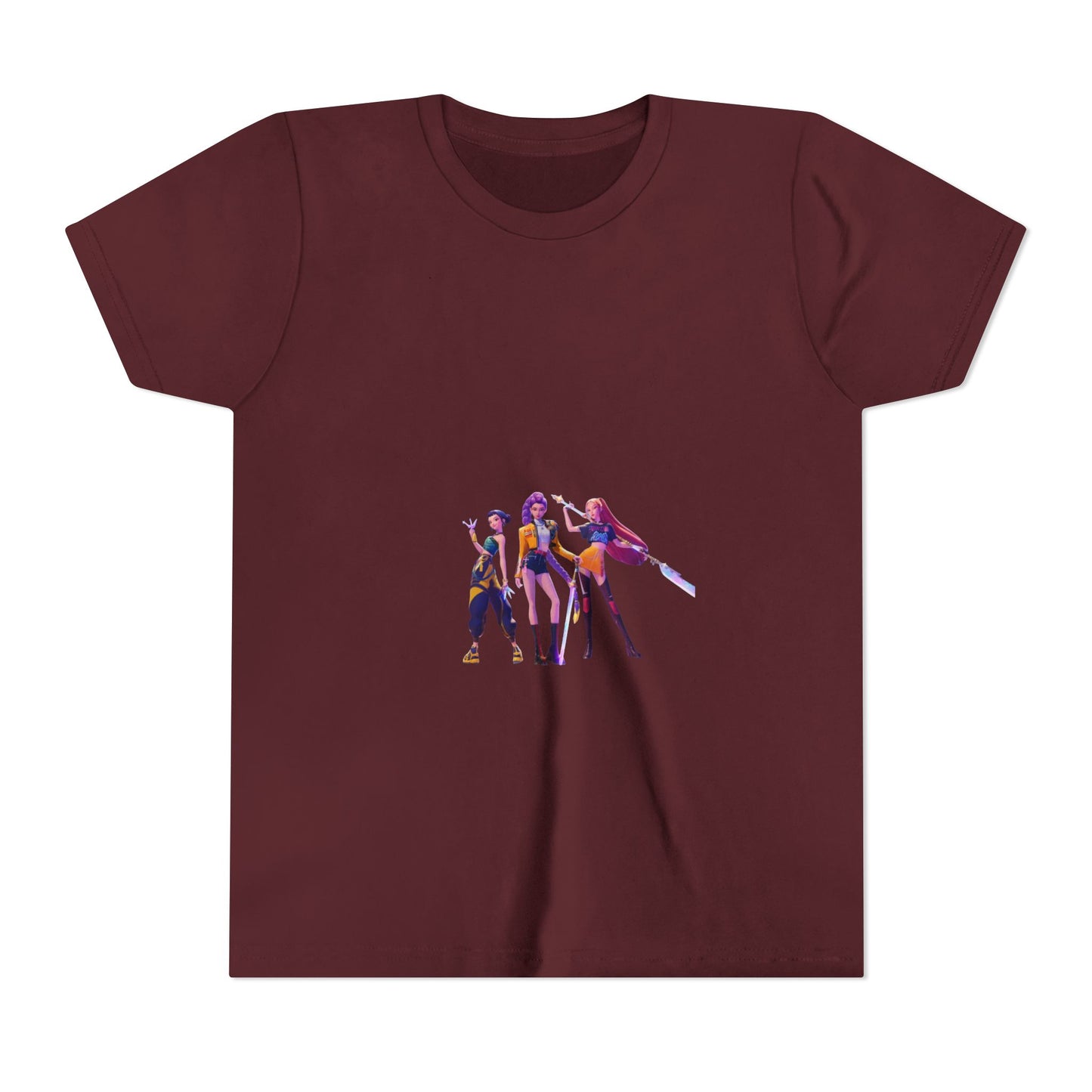 Youth Tee — Colorful Cartoon Band Kids T‑Shirt