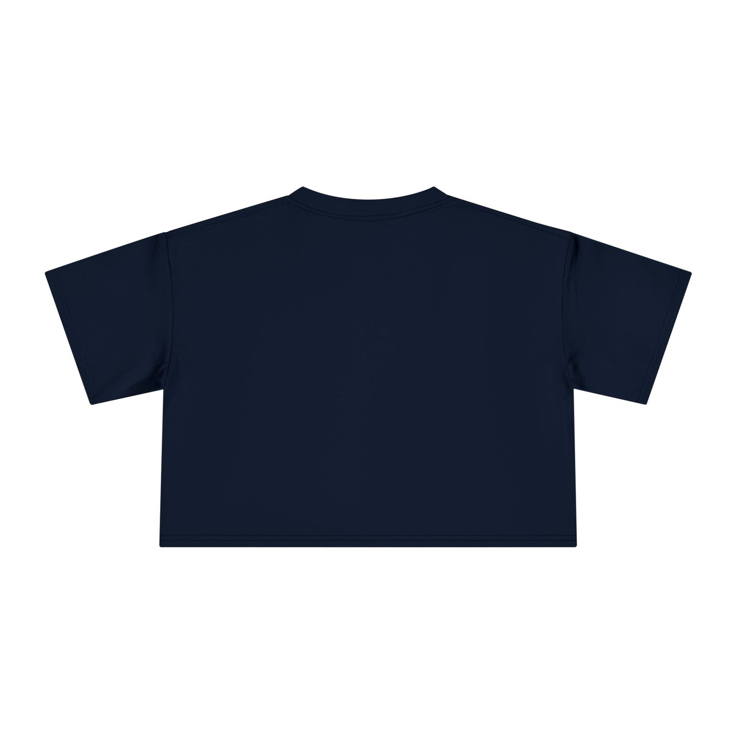 Retro Geometric Crop Tee — 80s Memphis Pattern Women's Top