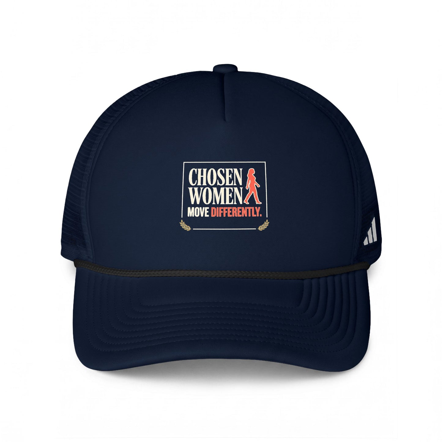 Trucker Hat — "Chosen Women Move Mysteriously" Patch Cap