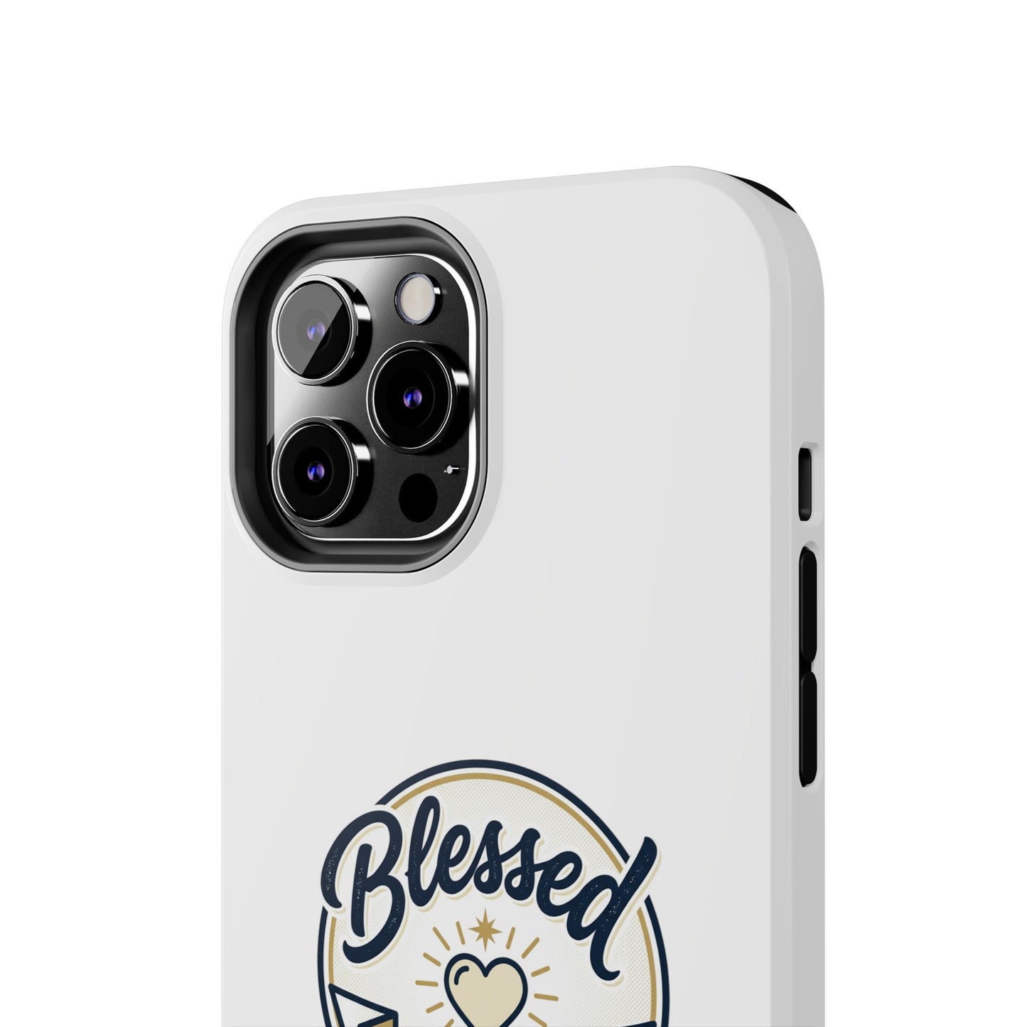 Blessed Beyond Logic Tough Phone Case — Inspirational Christian Phone Cover