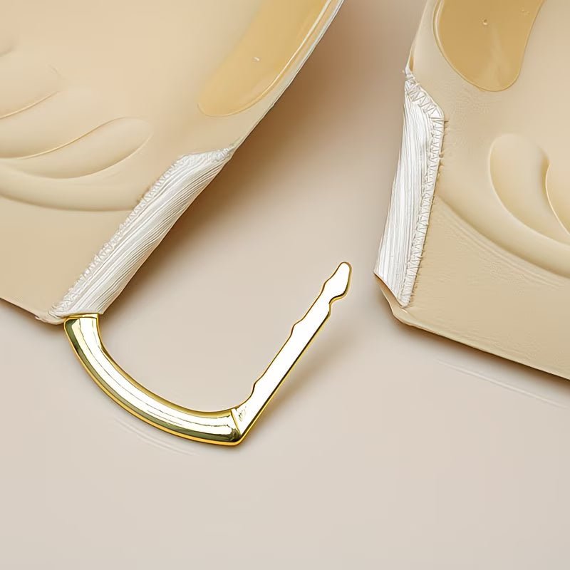 InvisibleLift™ Self-Adhesive Strapless Push-Up Bra | Seamless Silicone Bra for Backless Dresses