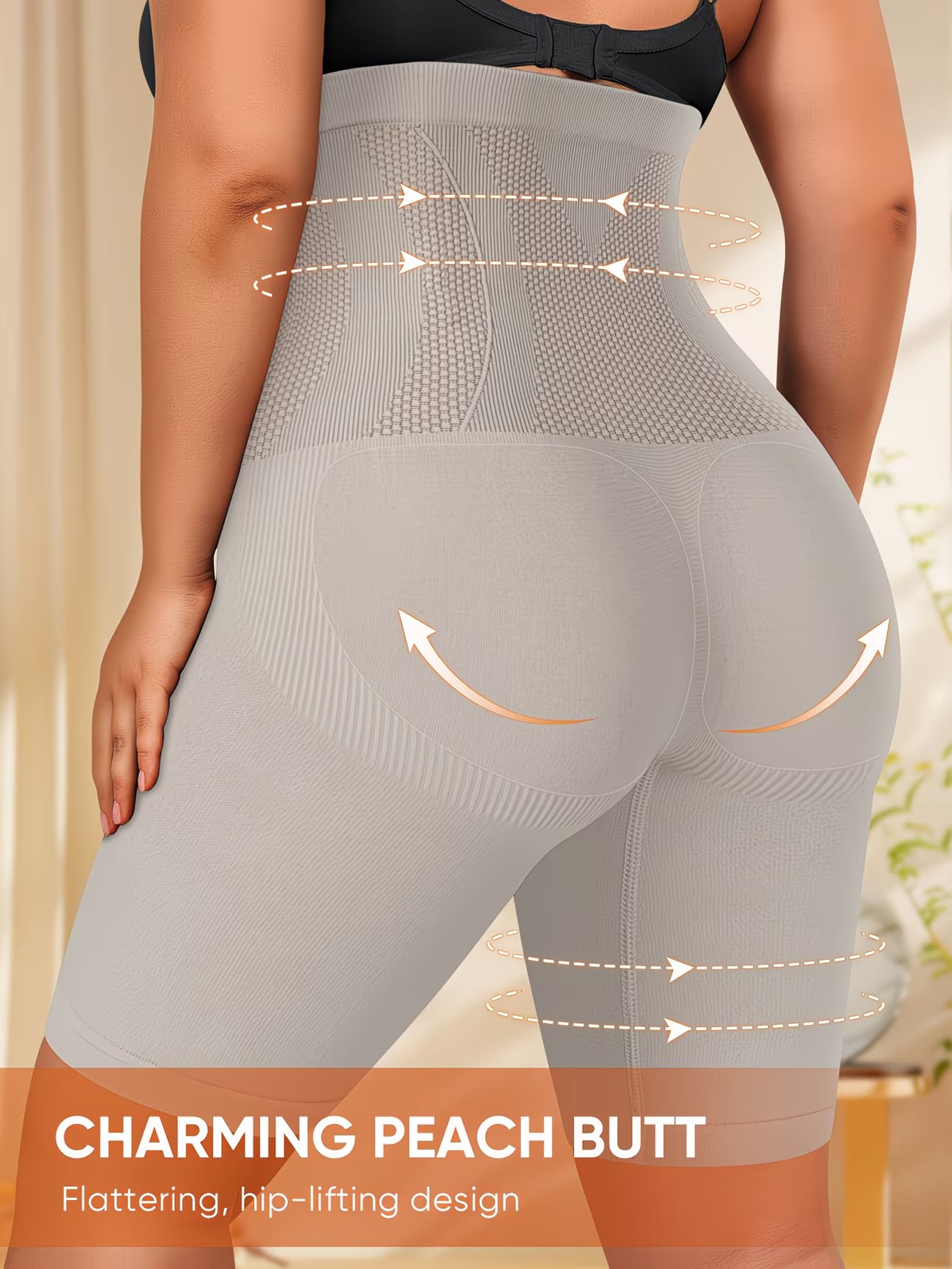 CurveControl™ Plus Size High-Waist Shaping Underwear | Tummy Control & Butt Lift Seamless Briefs