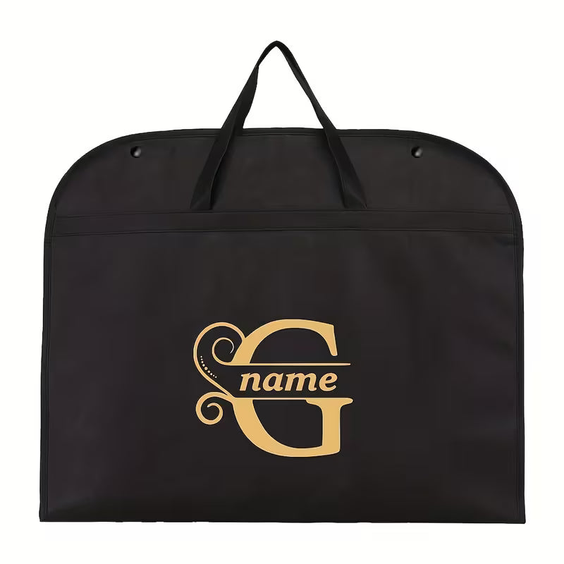Personalized Garment Protector Bag | Custom Name Suit Storage & Dust Cover Bag