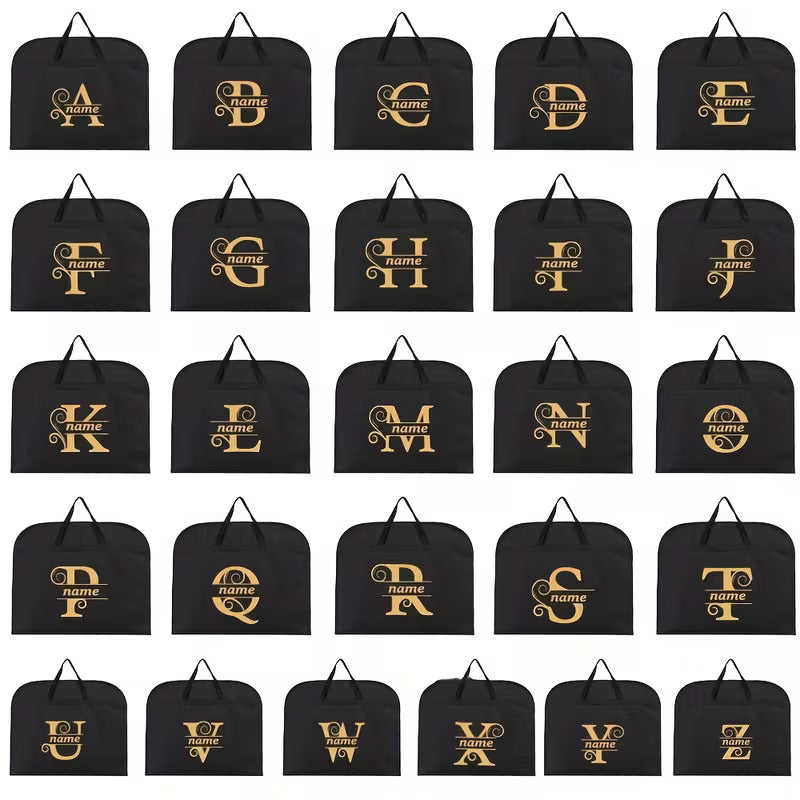 Personalized Garment Protector Bag | Custom Name Suit Storage & Dust Cover Bag