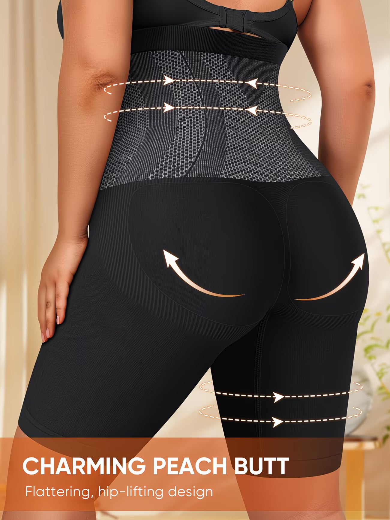 CurveControl™ Plus Size High-Waist Shaping Underwear | Tummy Control & Butt Lift Seamless Briefs