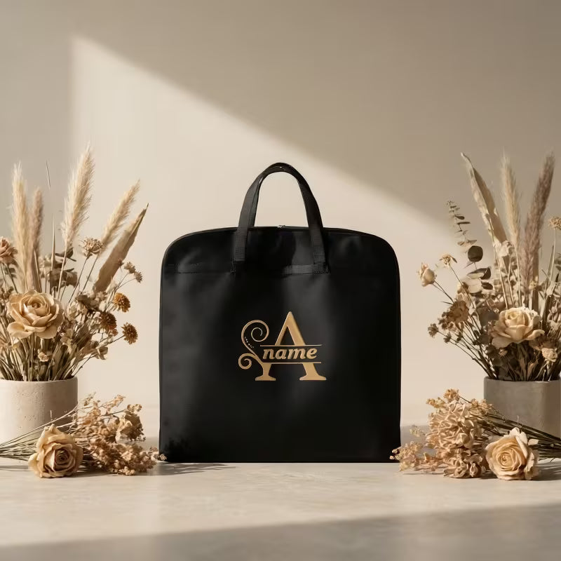 Personalized Garment Protector Bag | Custom Name Suit Storage & Dust Cover Bag