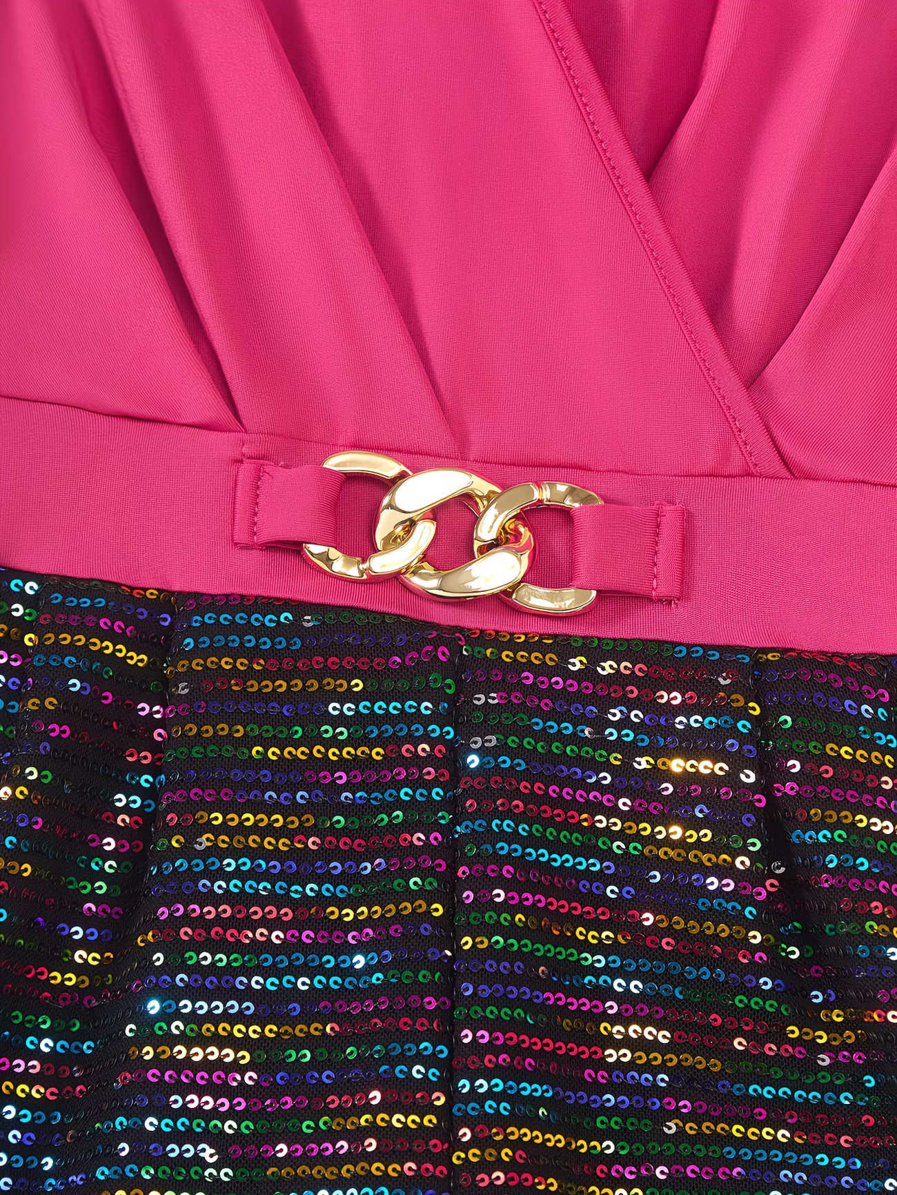 Girls’ Sequin Trim Vest Romper Shorts | Casual & Dressy Spring/Summer Outfit