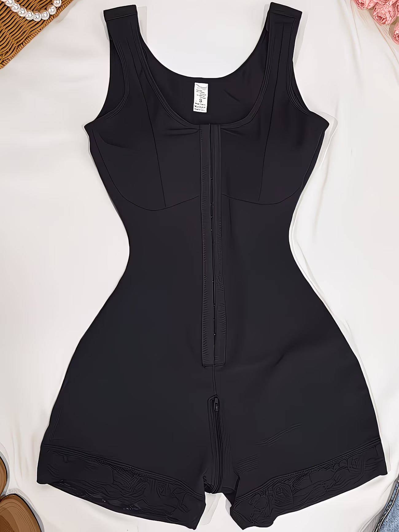 PostpartumCurve™ Colombian Faja Bodysuit | Tummy Control Butt Lifter Full Coverage Compression Shapewear