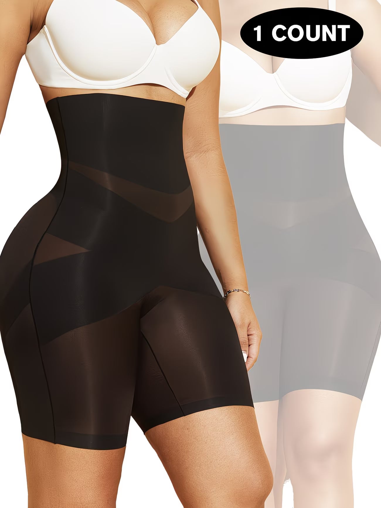 IronCurve™ Steel-Boned Shapewear Bodysuit | Double-Layer Waist Control Cross-Strap Contouring Corset