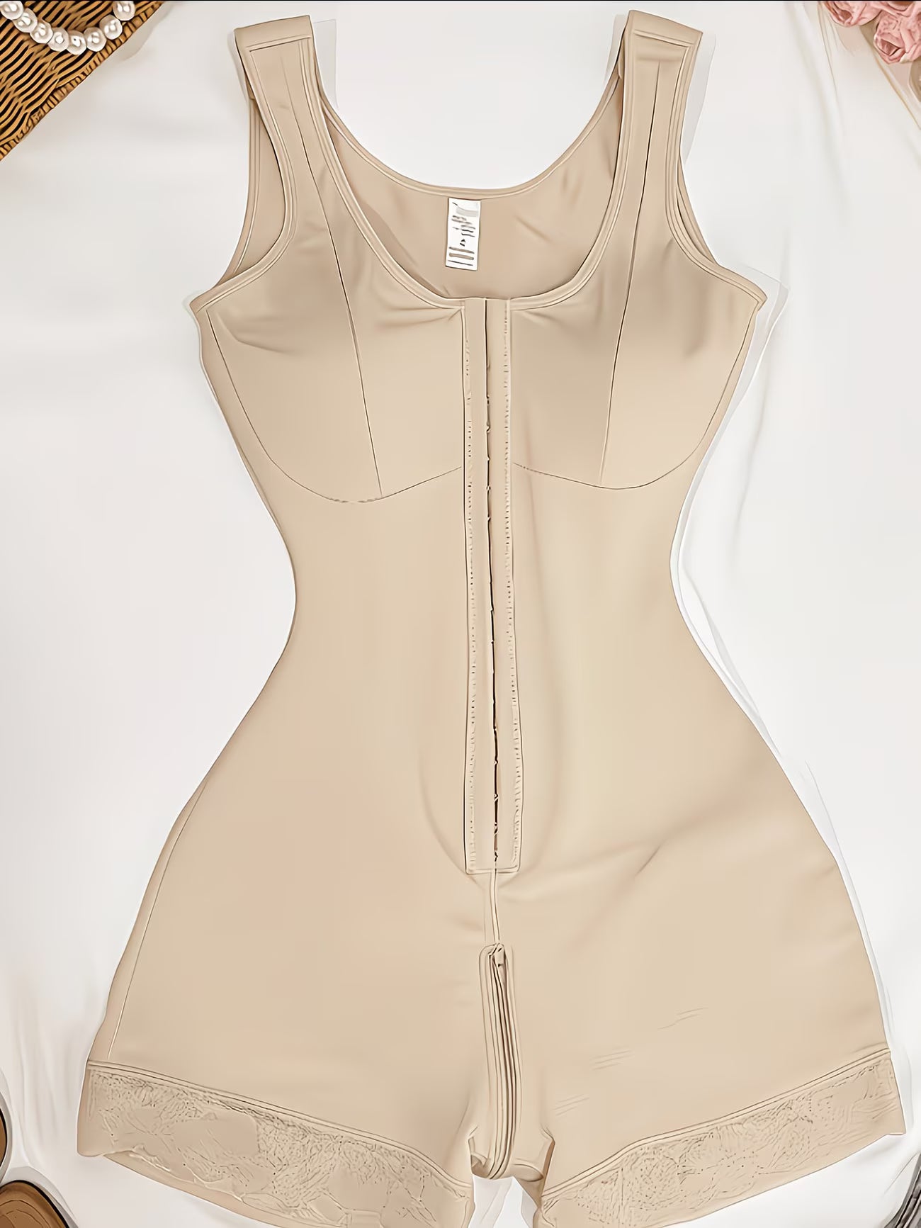 PostpartumCurve™ Colombian Faja Bodysuit | Tummy Control Butt Lifter Full Coverage Compression Shapewear