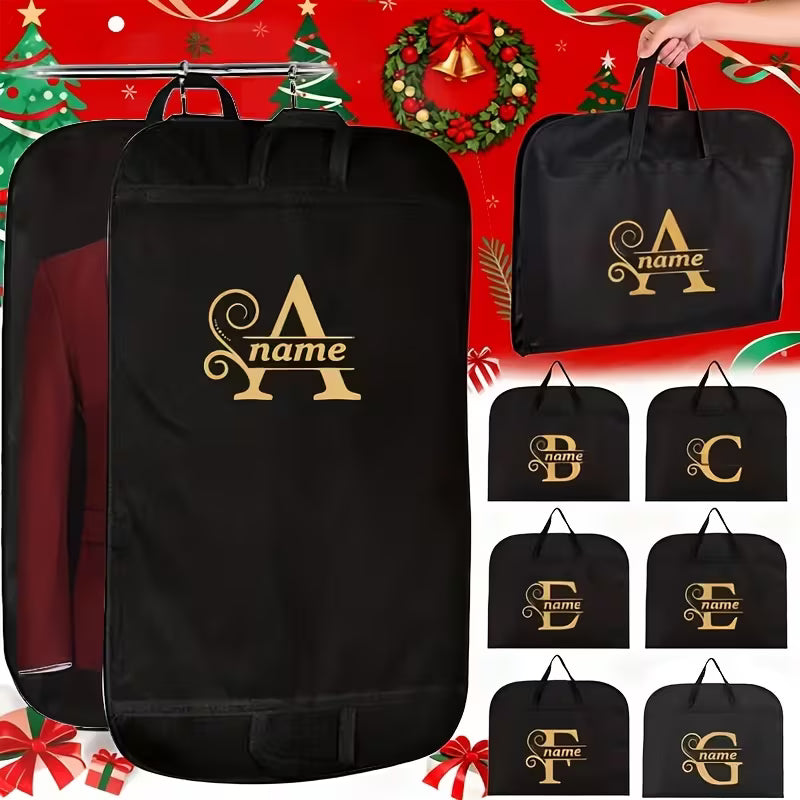 Personalized Garment Protector Bag | Custom Name Suit Storage & Dust Cover Bag