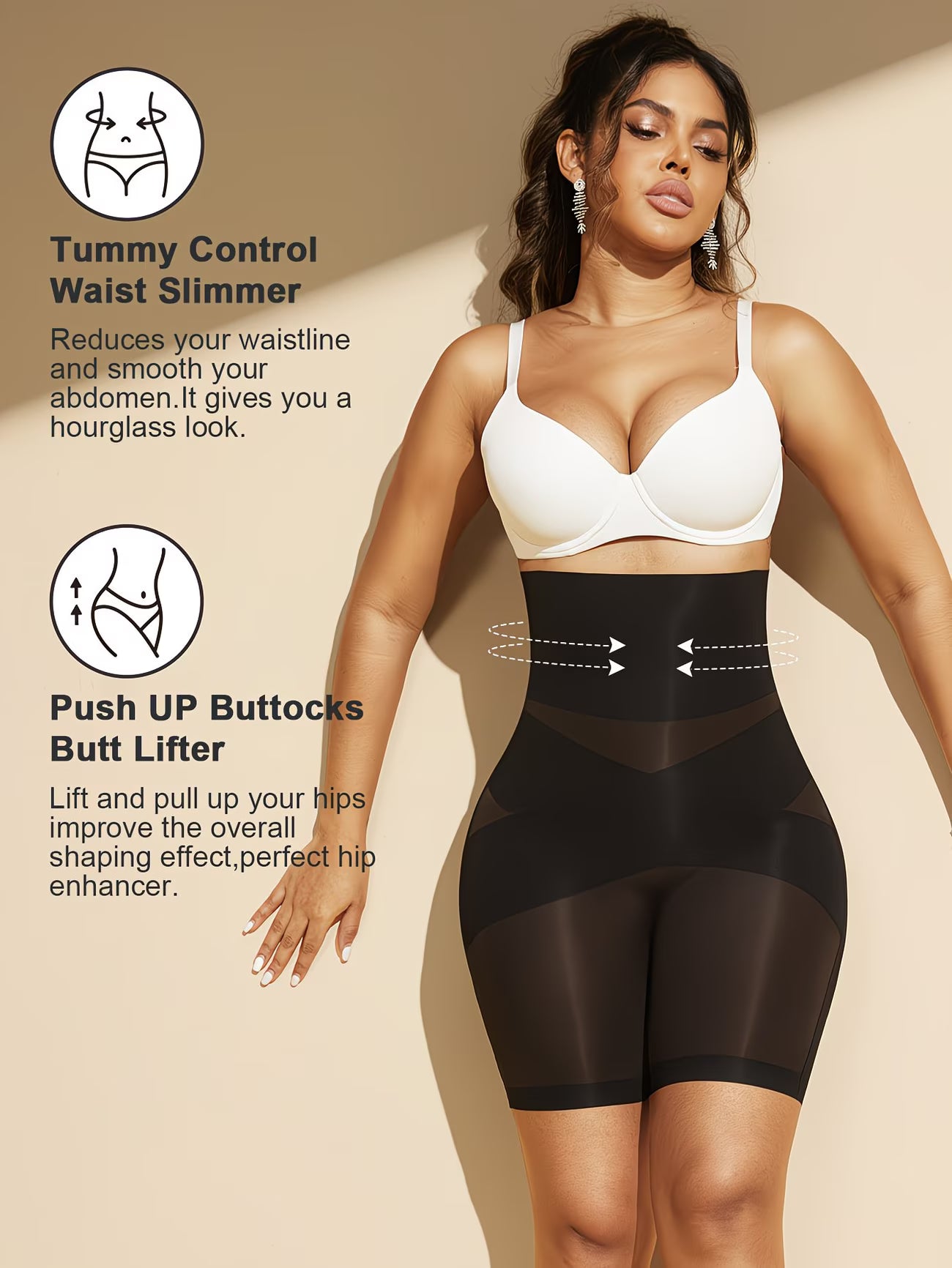 IronCurve™ Steel-Boned Shapewear Bodysuit | Double-Layer Waist Control Cross-Strap Contouring Corset