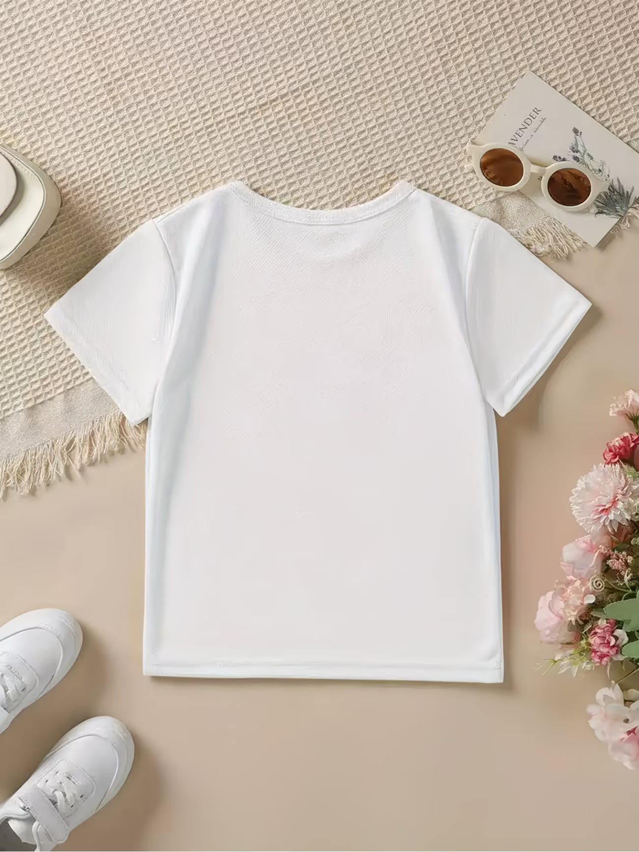 RetroBow™ Polka Dot Short Sleeve Tee | Red & White Sweet Print Summer Top for Women