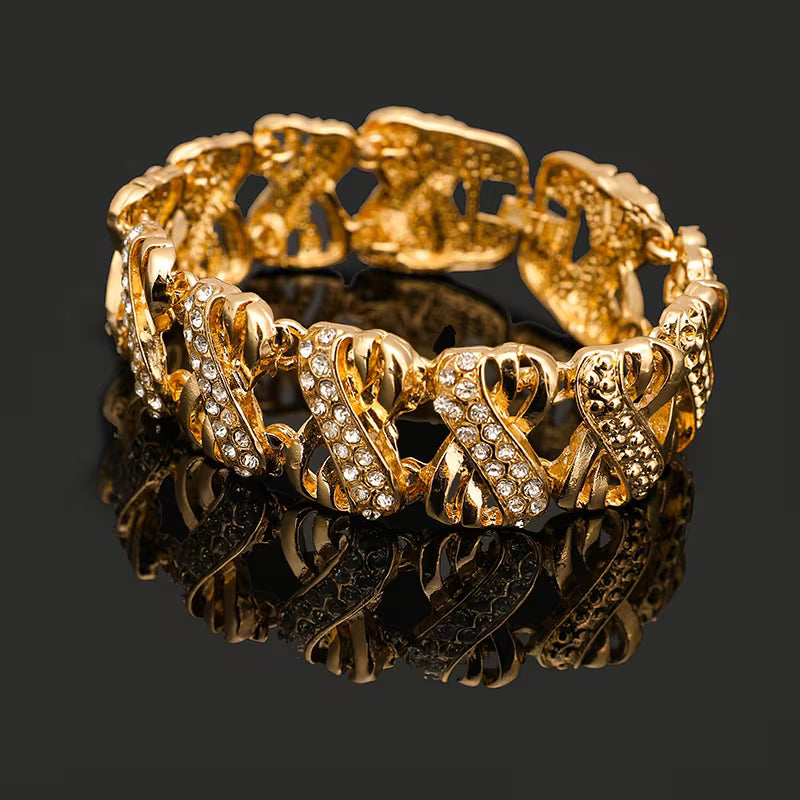 NomadLuxe™ Vintage Jewelry Set | Elegant Necklace & Bracelet Set for Women