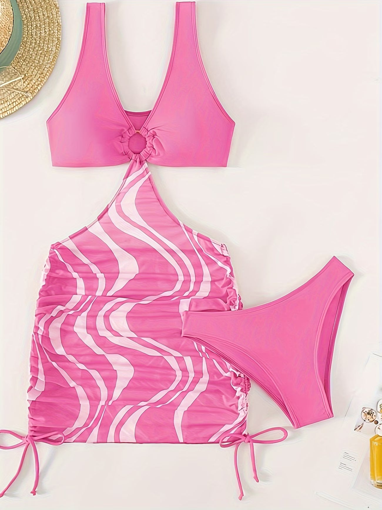 Coastal Chic Striped Bikini Set