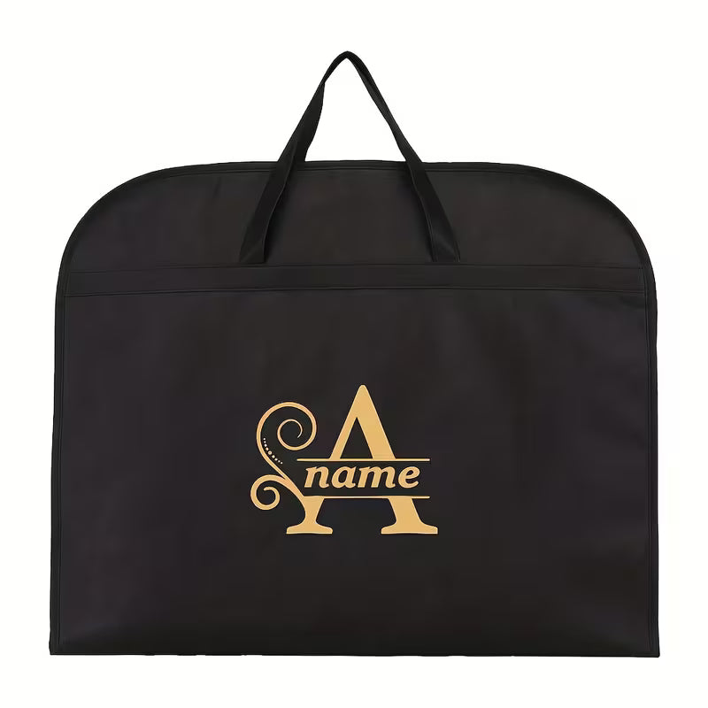 Personalized Garment Protector Bag | Custom Name Suit Storage & Dust Cover Bag
